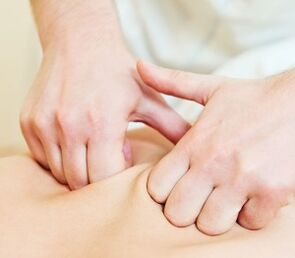 Osteokondroz tedavisi için manuel terapi